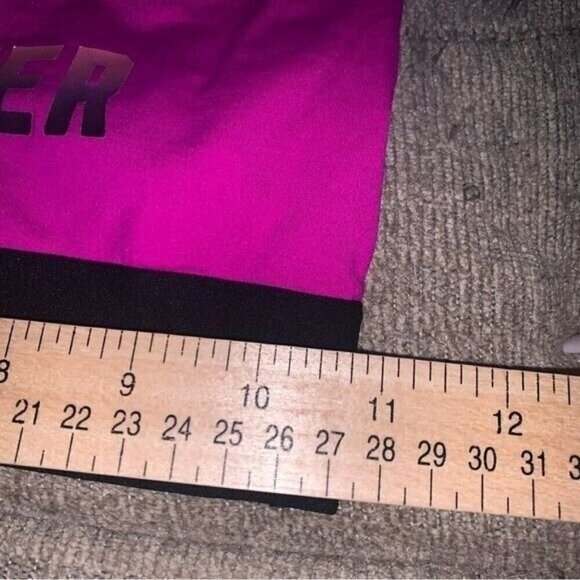 PINK Victoria Secret Hot Pink Gym Yoga Hangover Razor Back Sports Bra Size XS - Picture 5 of 7